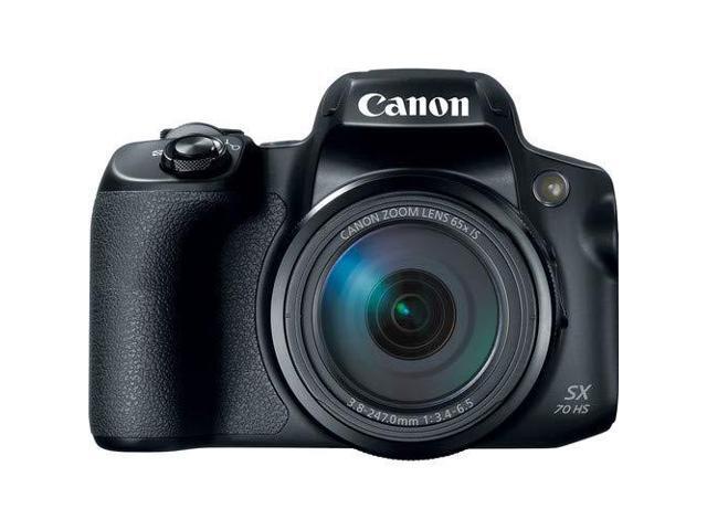 Canon PowerShot SX70 HS Digital Camera Bundle with 2X 32GB Memory Cards + SD Card USB Reader + LCD Screen Protectors and