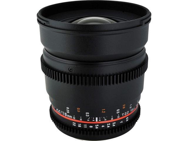 ROKINON 16MM T/2.2 Wide Sony NEX + Deluxe Lens Cleaning Kit Bundle