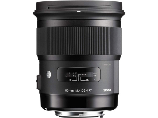 Sigma 50mm f/1.4 DG HSM Art Lens for Nikon + Deluxe Lens Cleaning Kit Bundle