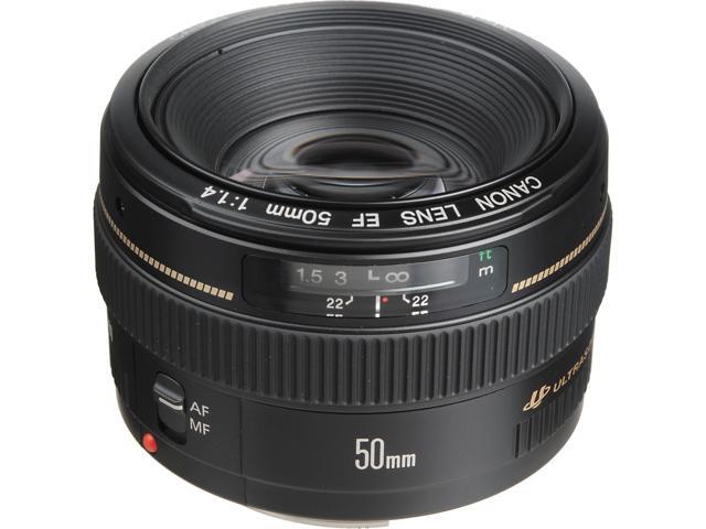 Canon EF 50 1.4 USM 58MM Lens (International Model) + Cleaning Kit