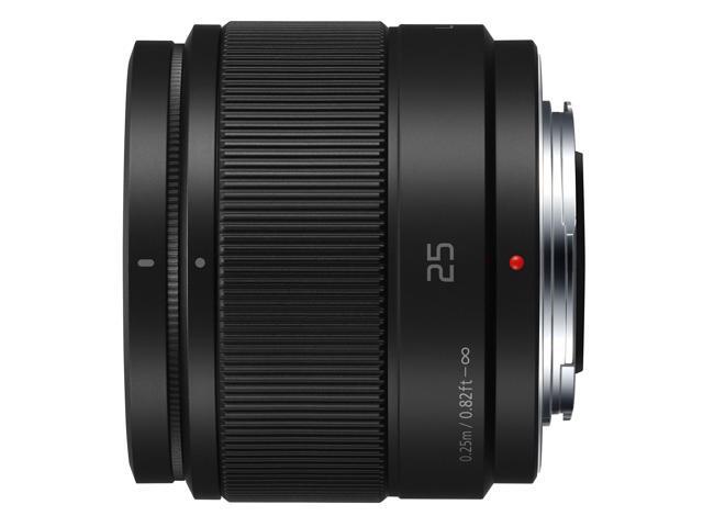 Panasonic - LUMIX G 25mm f/1.7 ASPH. Lens for Mirrorless Micro Four Thirds Compatible Cameras, H-H025-K - Black - image 4