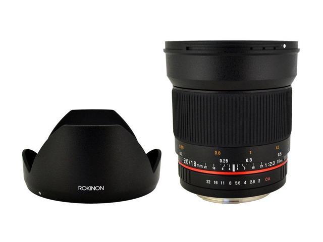 Rokinon 16mm f/2.0 ED AS UMC CS Lens for Fujifilm X Mount