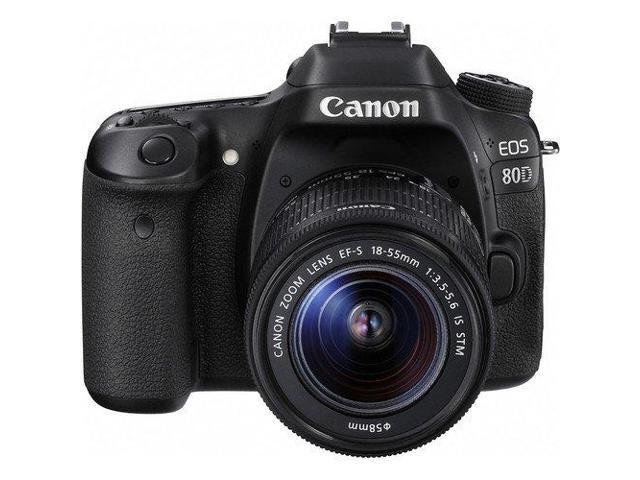 Canon EOS 80D DSLR Camera with 18-55mm Lens (Intl Model) (1263C005) - Starter Bundle