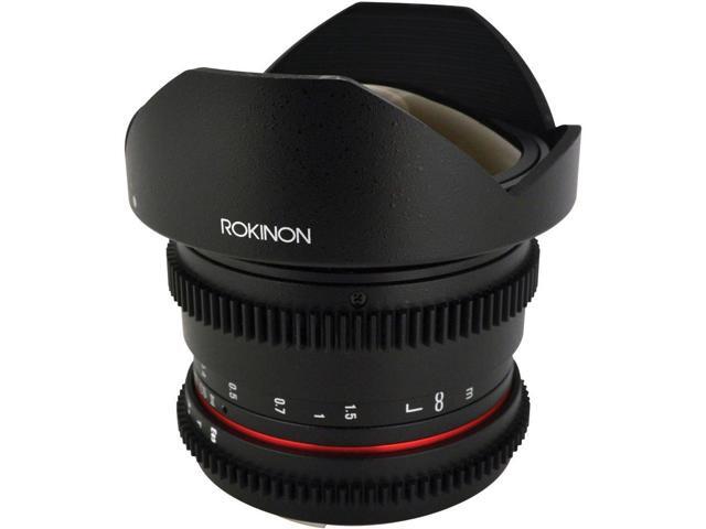 ROKINON 8MM T/3.8 CINE HD Nikon + Deluxe Lens Cleaning Kit Bundle