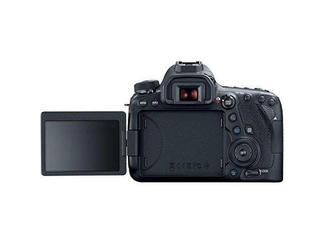 Canon EOS 6D Mark II DSLR Camera w/ Tripod + Light Bundle