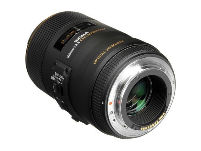 Sigma 105mm f/2.8 EX DG OS HSM Macro Lens for Canon EOS Cameras (Intl Model) Standard Kit