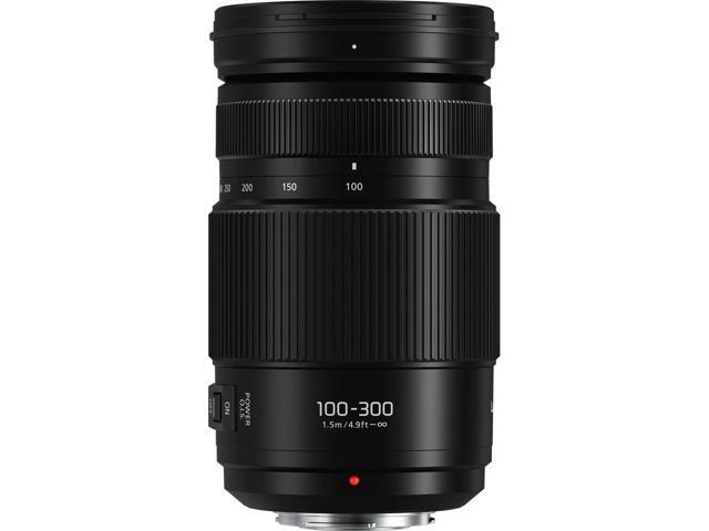 Panasonic Lumix G Vario 100-300mm f/4-5.6 II Power O. I.S. Lens for Micro Four Thirds Mount + Accessories (International