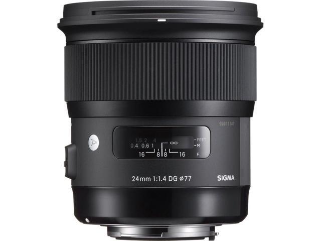 Sigma 24mm f/1.4 DG HSM Art Lens International Version (No Warranty) Professional Accessory Combo