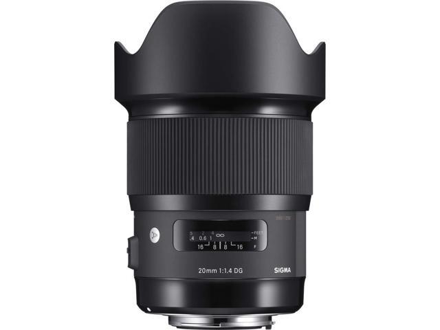 Sigma 20mm f/1.4 DG HSM Art Lens for Nikon F (412955) and Cleaning Accessories Bundle