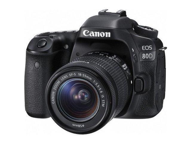 Canon EOS 80D DSLR Camera with 18-55mm Lens (Intl Model) (1263C005) - Starter Bundle