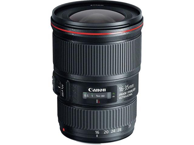 Canon EF 16-35mm f/4L IS USM Lens (9518B002) with Bundle Includes: 9PC Filter Kit, Sandisk 32GB SD + More