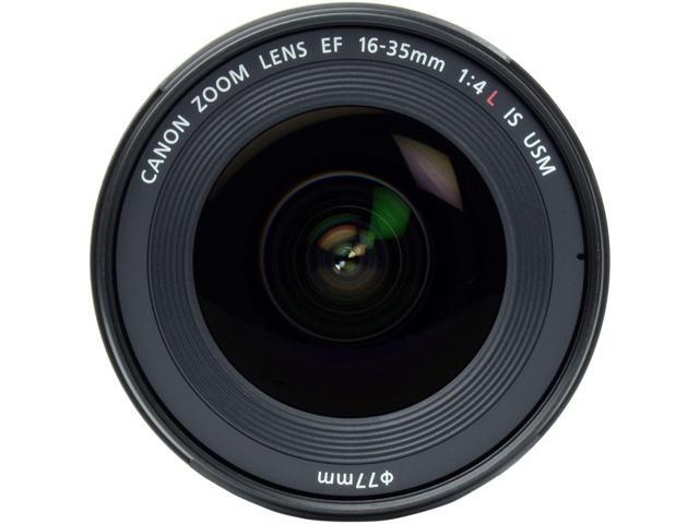 Canon EF 16-35mm f/4L IS USM Lens (9518B002) with Bundle Includes: 9PC Filter Kit, Sandisk 32GB SD + More