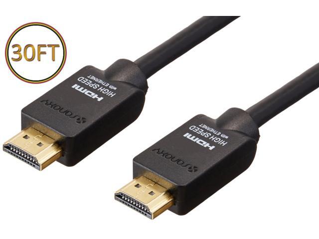 Sanoxy 10 Feet HDMI-to- HDMI Gold Plated for 4K TV, Gaming Consoles