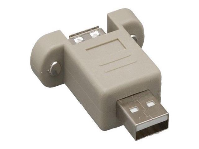 SANOXY Cables and Adapters; USB A Male to A Female Port Saver Adapter Panel Mount Type