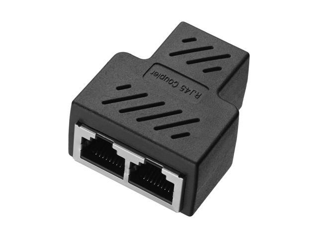 RJ45 Splitter Adapter LAN Ethernet Cable