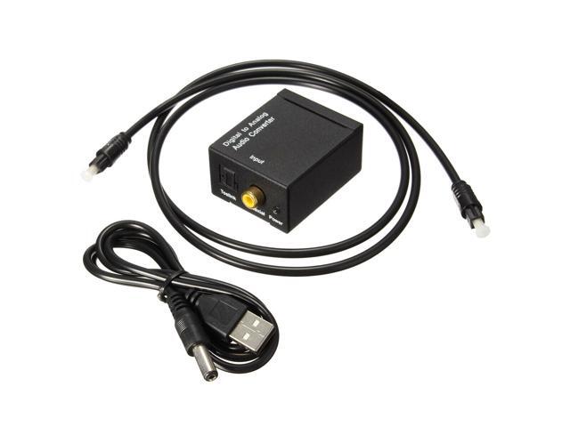 Digital Coax Toslink to Analog Audio Converter