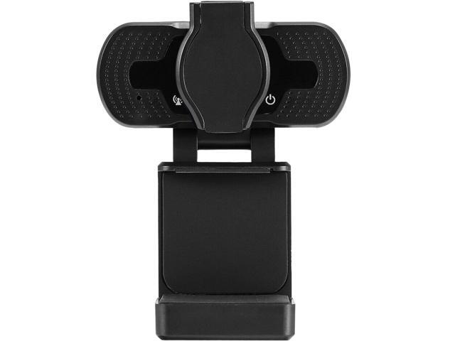 Sanoxy 1080P Webcam with Privacy Cover & Noise-Cancelling Mic for Webinars