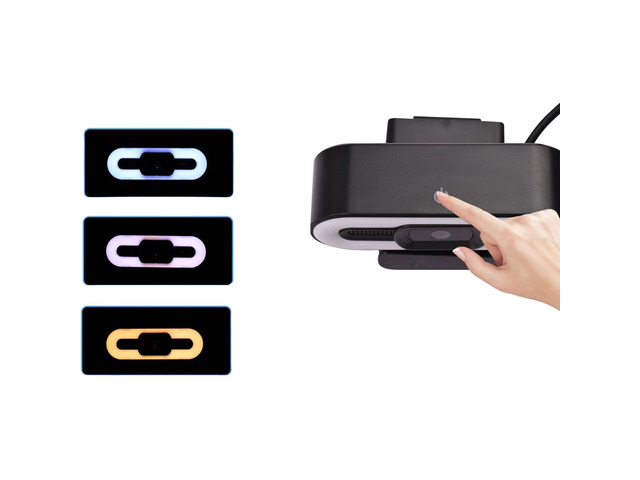 Sanoxy 1080P USB 3.0 Webcam w/ Mic, Auto Focus & Color Control (PC/Laptop)