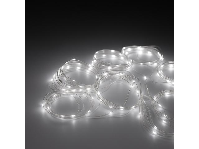 Elegani 300 LED Curtain String Lights 9.8ft x 9.8ft Copper Wire, 8 Lighting Modes, Plug-In, Indoor/Outdoor Fairy Lights for Wall, Window, Party,...