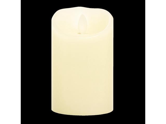 Elegani Small Flameless LED Tealight Candles 12 Pack 2.75' White Warm Glow Safe for Home, Decor, and Events
