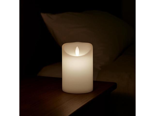 Elegani Small Flameless LED Tealight Candles 12 Pack 2.75' White Warm Glow Safe for Home, Decor, and Events