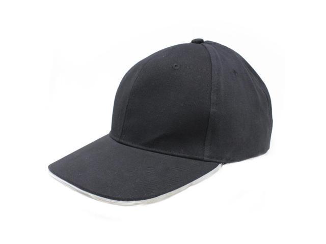 Elegani Night Runner LED Glow Hat Red Light Up Baseball Cap with Adjustable Fit & 3 Light Modes