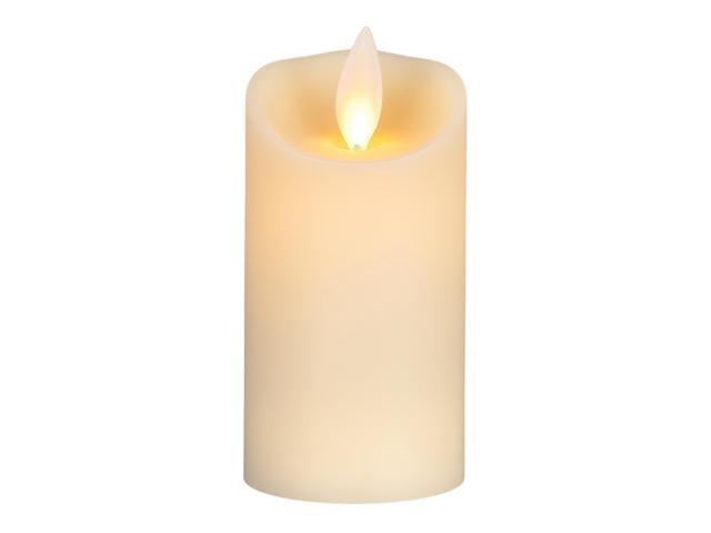 Elegani Medium Flameless LED Candle 12 Pack - 3.75 Inch Yellow Flickering Lights for Home, Events & Decor