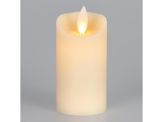 Elegani Medium Flameless LED Candle 12 Pack - 3.75 Inch Yellow Flickering Lights for Home, Events & Decor