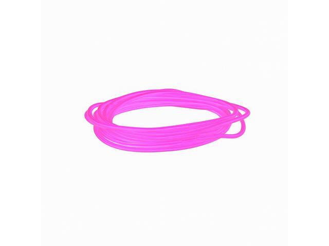 Elegani 6FT Wearable Neon Glow String Light with Clip Flexible Nighttime Safety & Party Decoration-Pink