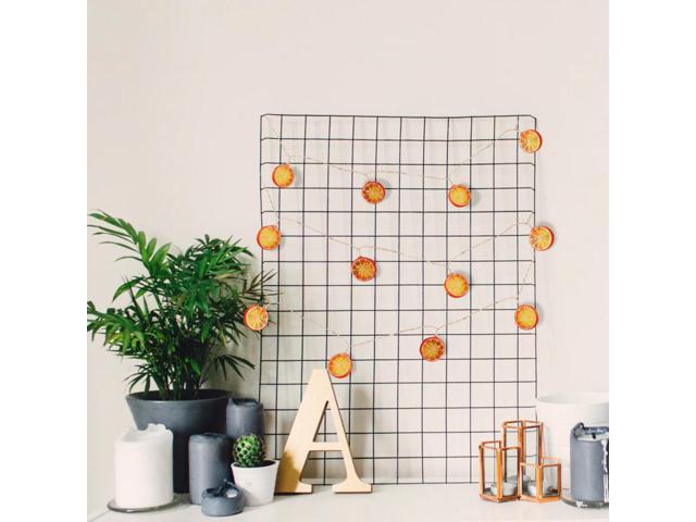 Elegani 10 LED Orange String Lights Warm White Glow for Holiday and Everyday Décor