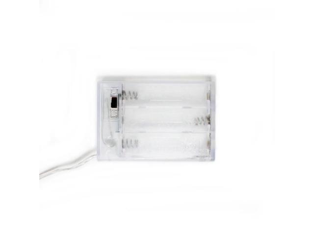 Elegani 100 LED White Fairy Lights 33 Ft Silver Copper Wire String Lights, White Glow, 8 Modes, Indoor Decorative Lighting for Wedding, Bedroom,...