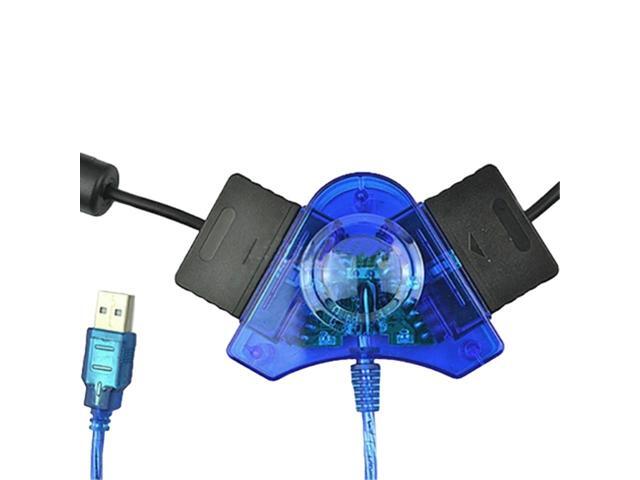 PC USB Dual Controller Adapter Converter Compatible with PS1,2,3,PSX