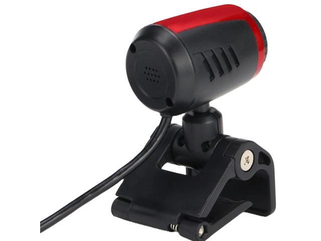 1080P HD USB Webcam With Microphone Red
