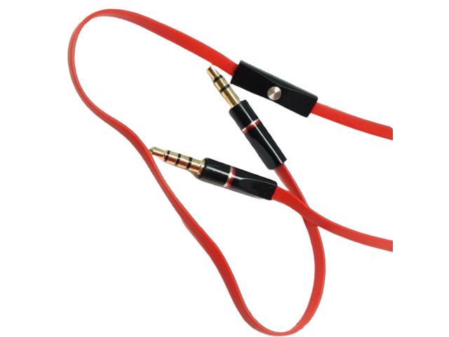 Replacement 3.5mm Audio Cable with Mic Aux Cord Compatible with Beats Headset