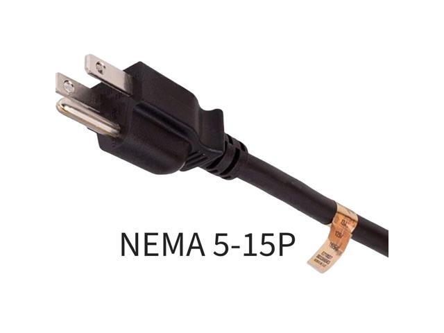 Sanoxy 3ft Power Cord Splitter Cable 16 AWG (2 NEMA 5-15R to 1 NEMA 5-15P)