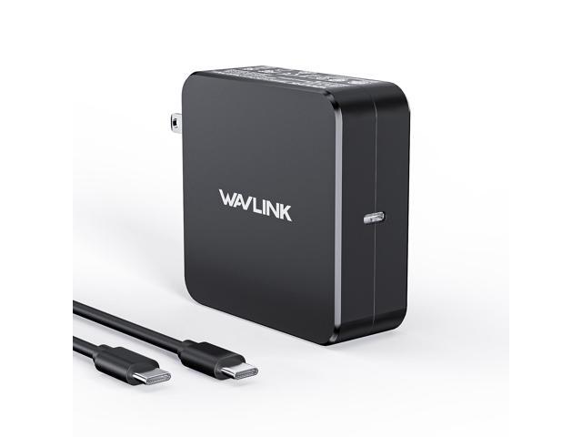 WAVLINK Mac Book Charger, 118W GaN USB C Charger, Ultra-Fast PD 3.0 Adapter Compatible with MacBook pro/Air, M1 M2 M3 M4, ipad Pro, Samsung Galaxy...