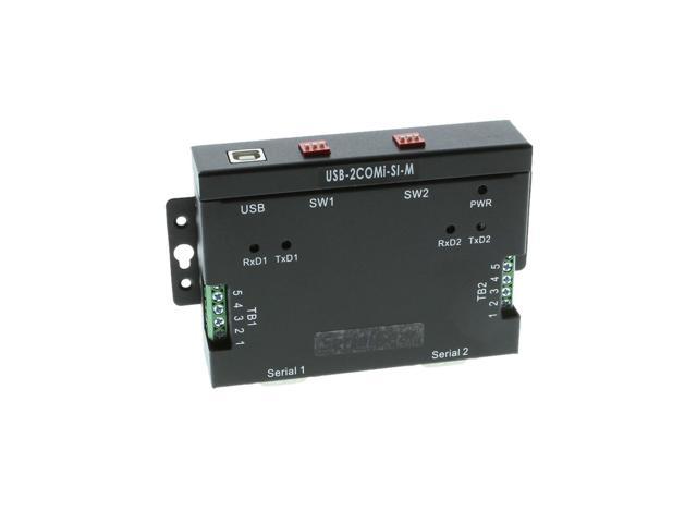Coolgear 2 Port USB to RS-422 /485 Optical Isolated Adapter