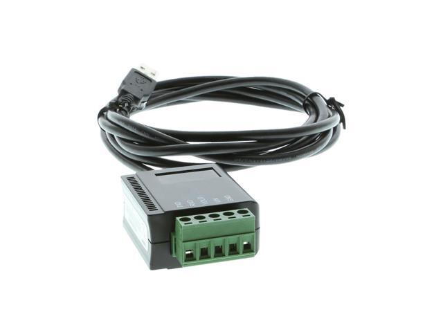 Coolgear USB to RS232 TTL CMOS Adapter Cable with Terminal Block