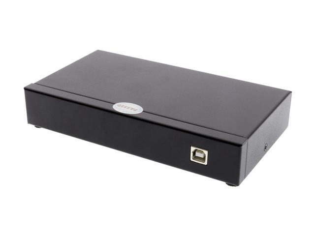Coolgear Professional Quad Port USB to Serial DB-9 RS-232 Adapter