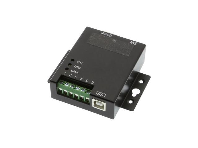 Coolgear USB-to-Optical isolated RS-232/422/485 Industrial Adapter