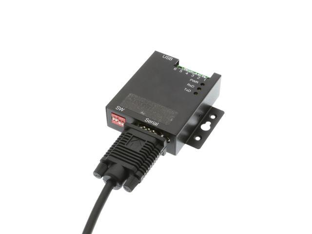 Coolgear USB-to-Optical isolated RS-232/422/485 Industrial Adapter