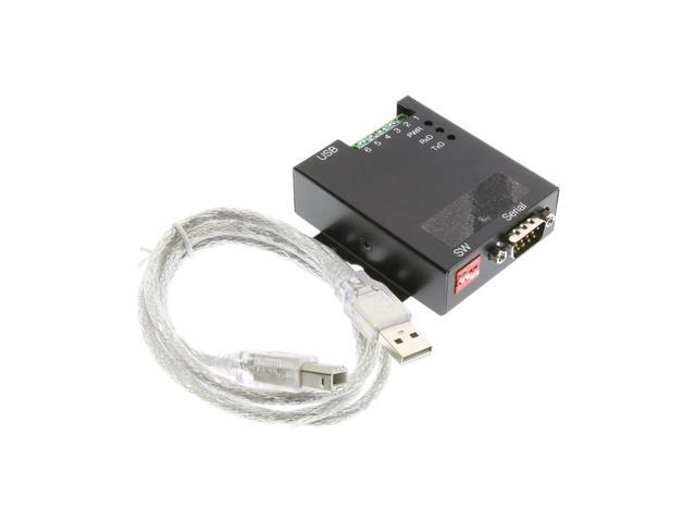 Coolgear USB-to-Optical isolated RS-232/422/485 Industrial Adapter