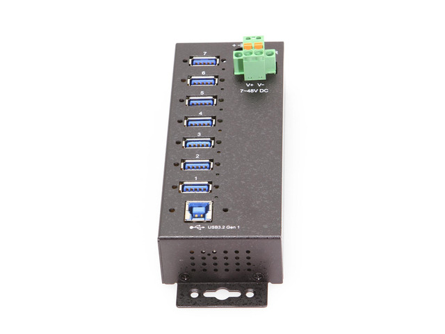 Coolgear 7 Port Managed USB 3 Hub w/ 15KV ESD Surge Protection