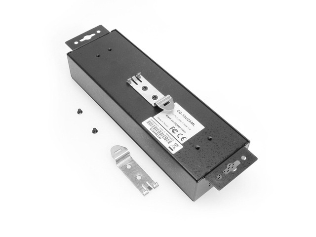 Coolgear 10 Port USB 2.0 Hub w/ ESD Surge Protection Screw Locking Ports
