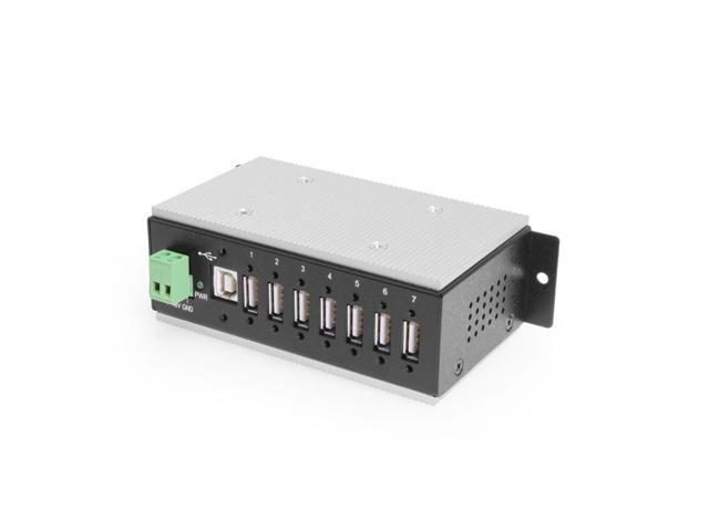 Coolgear 7 Port USB 2.0 Industrial Wide Temp. Range Hub