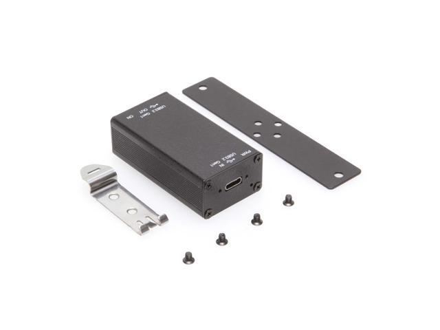 Coolgear Single Port Managed USB-C to C 3.2 Gen 1 Port Adapter w/ ESD Surge Protection