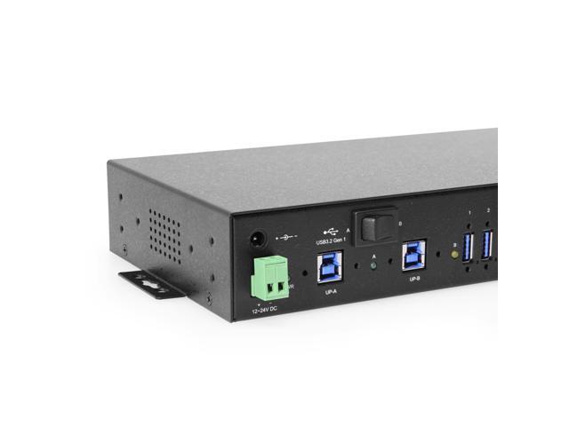 Coolgear 16 Port Managed USB 3.2 Gen 1 Hub w/ 15KV ESD Surge Protection