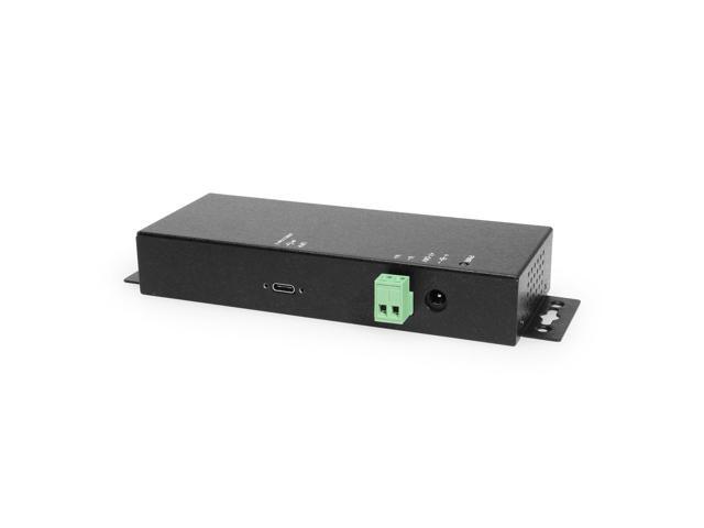 Coolgear 7 Port USB-C Hub with Surge Protection, 5Gbps Speed & 2.4A Charging - CG-7P4C3A