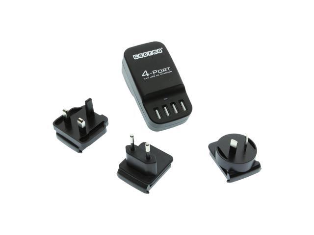 Gearmo 4 Port USB 34W Cell Phone Tablet Charger Station