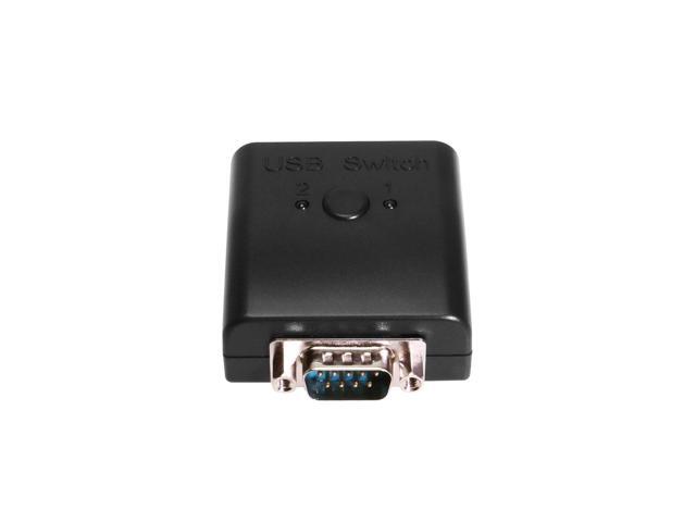 Coolgear 2 Port USB 2.0 to RS 232 Auto Switch FTDI Chipset